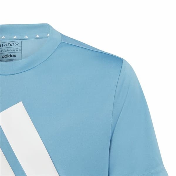 Barn T-shirt med kortärm Adidas Training Essentials Ljusblå