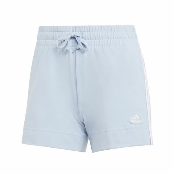 Sportshorts för kvinnor Adidas 3 Stripes Sj Ljusblå
