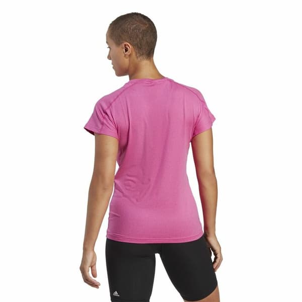 Naisten T-paita Adidas Essentials Pinkki Liila