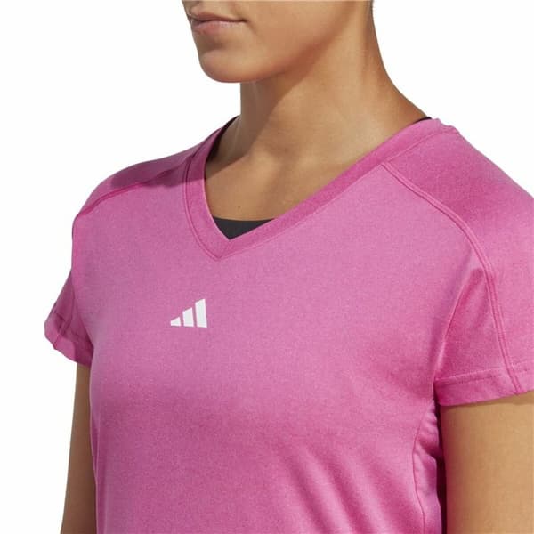 Naisten T-paita Adidas Essentials Pinkki Liila