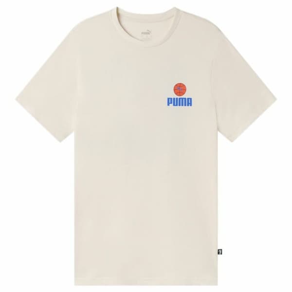 Kortærmet T-shirt til Mænd Puma Chilli Powder Hvid