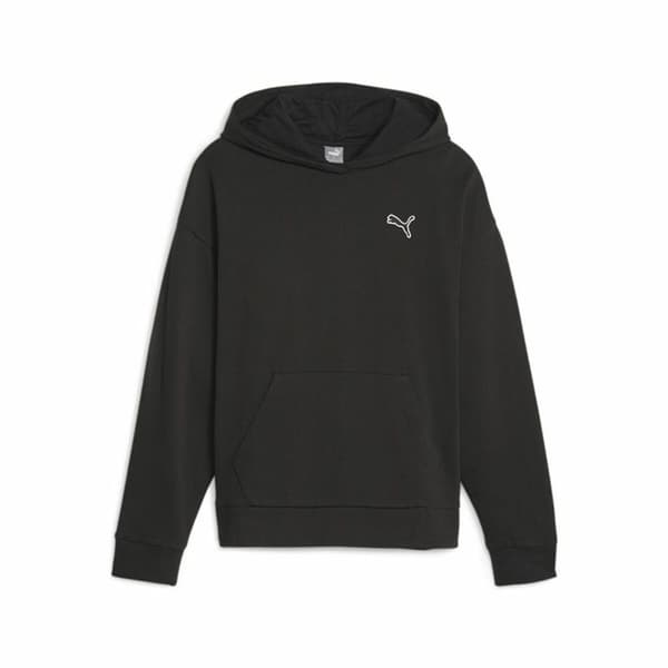 Hættetrøje til Kvinde Puma Better Essentials Sort