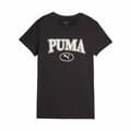 Miniatyrbillede 1 af 5: Kortærmet T-shirt til Kvinder Puma Squad Graphicc Sort