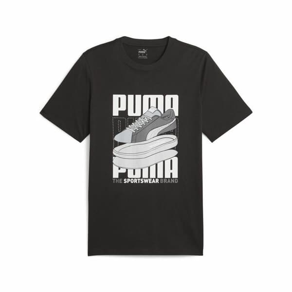 Miesten T-paita Puma Graphiccs Sneaker Musta