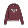 Pikkukuva 1 / 5: Naisten huputon collegepaita Puma Squad Crew Fl Tummanpunainen