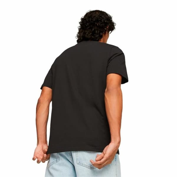 Kortærmet T-shirt til Mænd Puma Ferrari Race Tonal B Sort