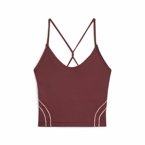 Tanktop, Dam Puma Studio Ultrabare Cro Brun
