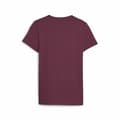 Miniatyrbillede 2 af 7: Børne Kortærmet T-shirt Puma Ess Logo Rødbrun