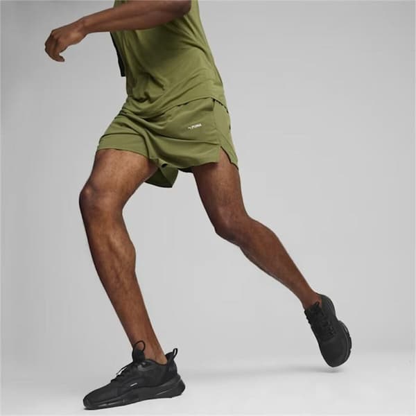 Sport Shorts Puma FIT 5" Oliven