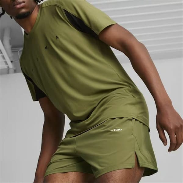 Sport Shorts Puma FIT 5" Oliven