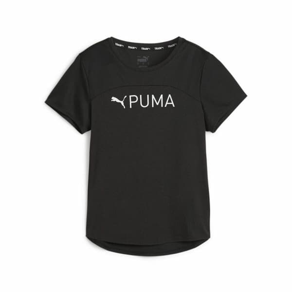 Kortærmet T-shirt til Kvinder Puma FIT ULTRAB Sort