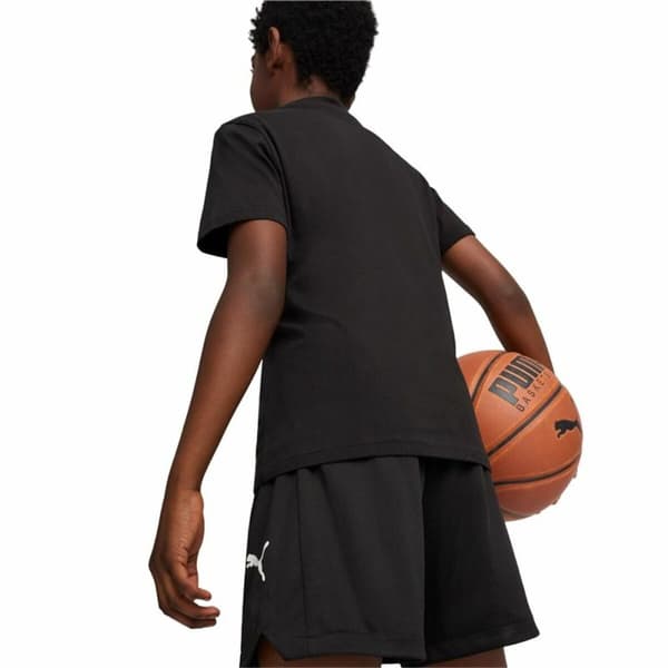 Barn T-shirt med kortärm Puma Basketball