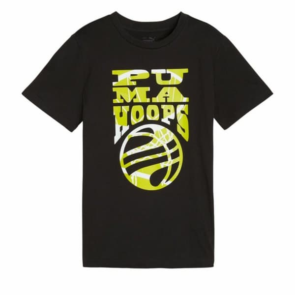 Barn T-shirt med kortärm Puma Basketball
