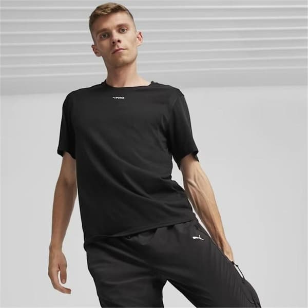 Miesten T-paita Puma FIT Triblend Musta