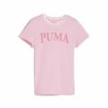 Miniatyrbillede 1 af 5: Børne Kortærmet T-shirt Puma Squad Pink