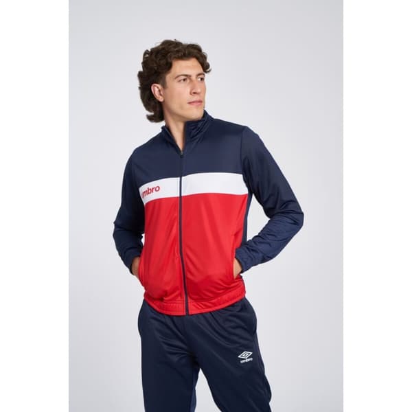 Miesten urheilutakki Umbro FW 66214U LKE Laivastonsininen