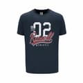 Miniatyrbillede 1 af 5: Kortærmet T-shirt til Mænd Russell Athletic Amt A30101 Mørkeblå