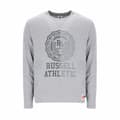 Miniatyrbillede 1 af 4: Langærmet T-shirt til Mænd Russell Athletic Collegiate Lysegrå