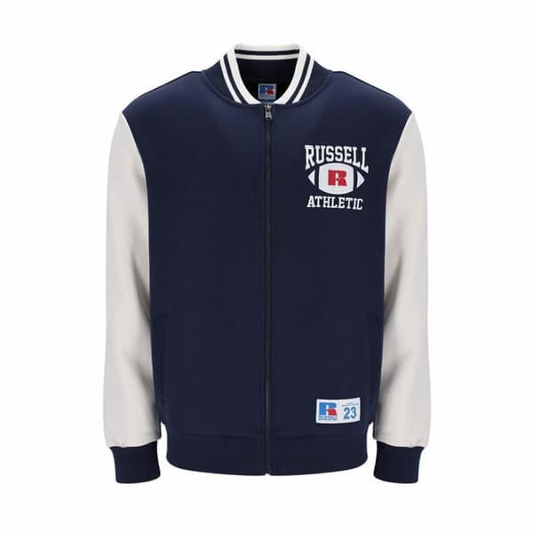 Träningsjacka Herr Russell Athletic Bomber Ty Marinblå