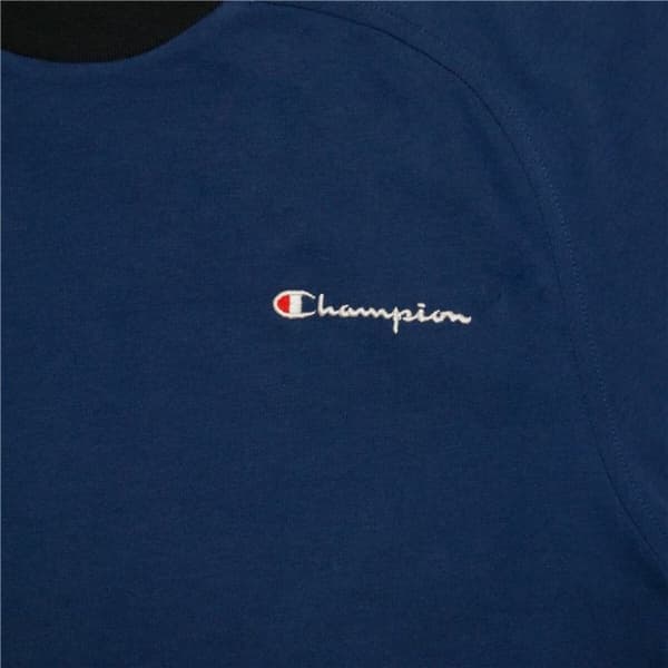 T-shirt med kortärm Herr Champion Mörkblå