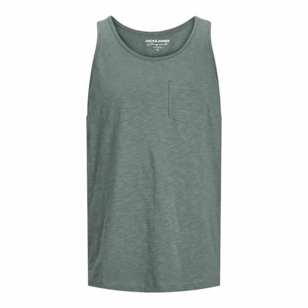 Miesten hihaton paita Jack & Jones Jortampa Slub Vihreä