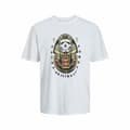 Miniatyrbillede 1 af 8: Børne Kortærmet T-shirt Jack & Jones Jorheavens Hvid