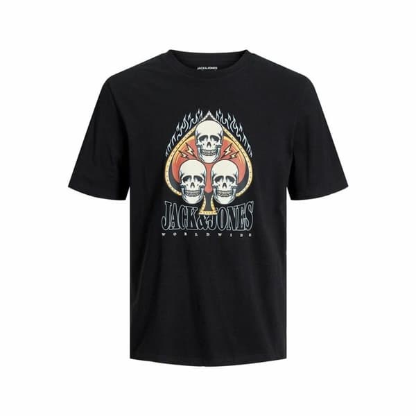 Børne Kortærmet T-shirt Jack & Jones Jorheavens Sort