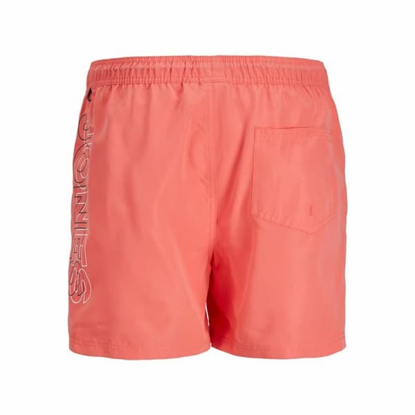 Baddräkt Herr Jack & Jones Double Logo Korall