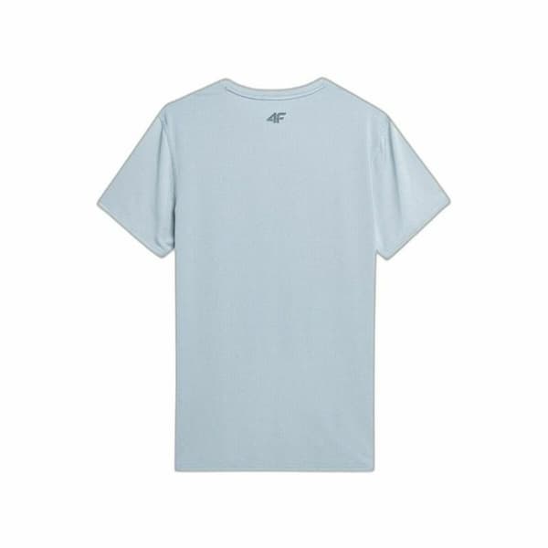 T-shirt med kortärm Herr 4F Fnk M210 Ljusblå