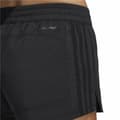 Miniatyrbild 6 av 7: Sportshorts för kvinnor Adidas Pacer 3 Stripes Svart