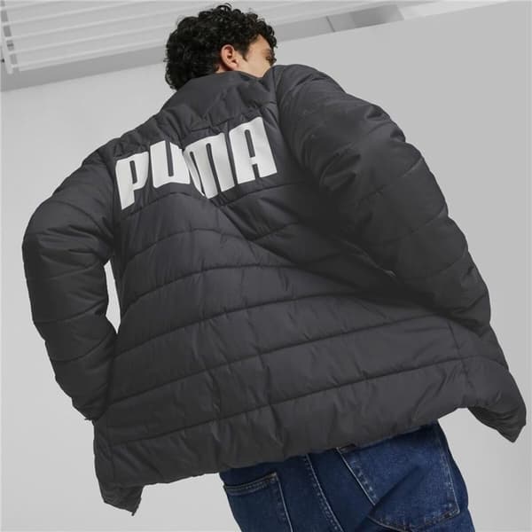 Träningsjacka Herr Puma Essentials+ Padded Svart