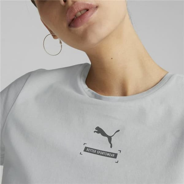 Naisten T-paita Puma Better Harmaa
