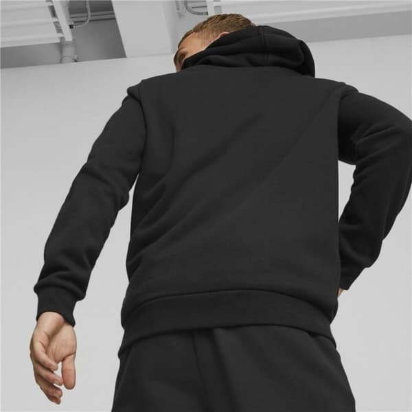 Hættetrøje til Mænd Puma Essentials Two Tone Sort
