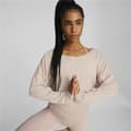Pikkukuva 3 / 8: Naisten huputon collegepaita Puma Studio Yogini Lite Lohi