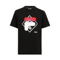 Miniatyrbillede 1 af 5: Børne Kortærmet T-shirt Fila  FAT0340 80010  Sort