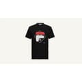 Miniatyrbillede 1 af 2: Kortærmet T-shirt til Mænd Fila  FAM0447 80010  Sort