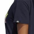 Miniatyrbild 5 av 6: T-shirt med kortärm Dam Adidas Farm Print Graphic Mörkblå