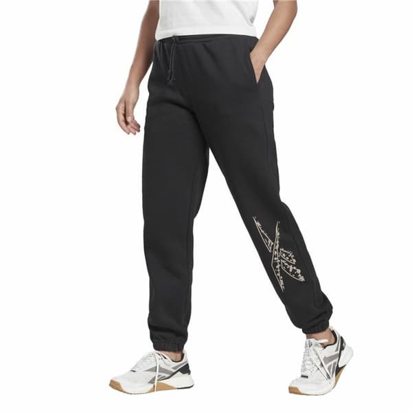 Aikuisten verkkahousut Reebok Modern Safari Jogger Nainen Musta