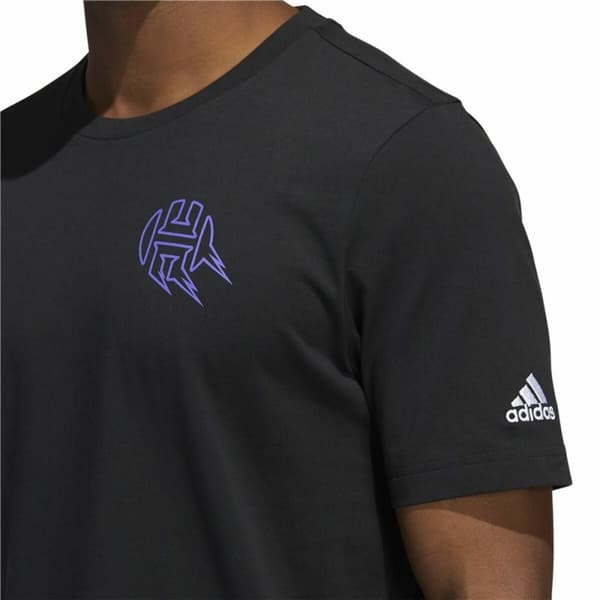 T-shirt med kortärm Herr Adidas Avatar James Harden Graphic Svart