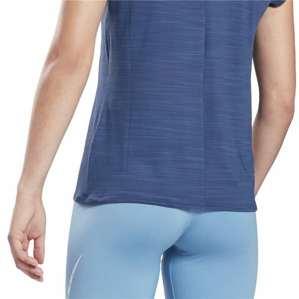 Kortærmet T-shirt til Kvinder Reebok Workout Ready Mørkeblå