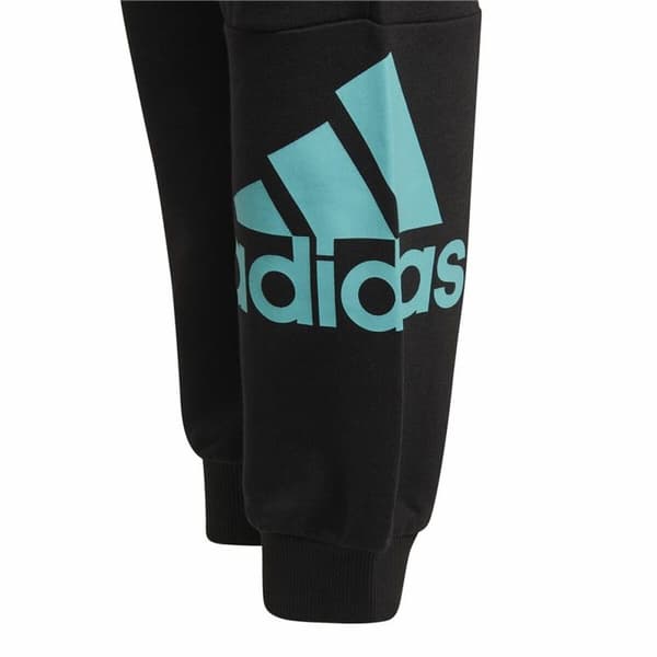 Nederdel träningsoverall för barn Adidas Essentials French Terry Svart