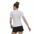 Miniatyrbillede 5 af 7: Kortærmet T-shirt til Kvinder Adidas Techfit Training Hvid