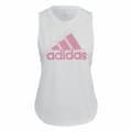 Miniatyrbild 4 av 8: Ärmlös sporttröja Dam Adidas AEROREADY Racerback  Vit
