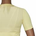 Miniatyrbild 2 av 7: T-shirt med kortärm Dam Adidas Techfit Training Gul