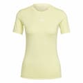 Miniatyrbild 1 av 7: T-shirt med kortärm Dam Adidas Techfit Training Gul