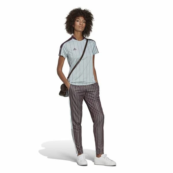 Långa träningsbyxor Adidas Brun Kvinna