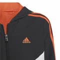 Miniatyrbild 4 av 6: Sportjacka, Barn Adidas Colorblock Svart