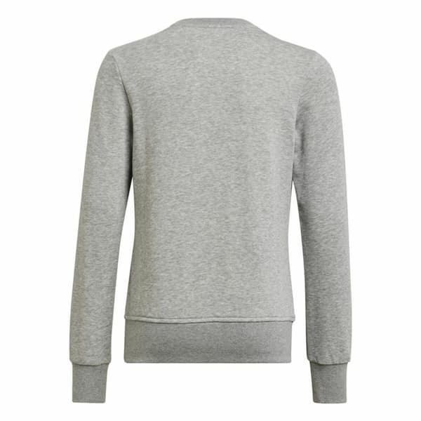 Sweatshirt uden hætte til piger Adidas Essentials Grå