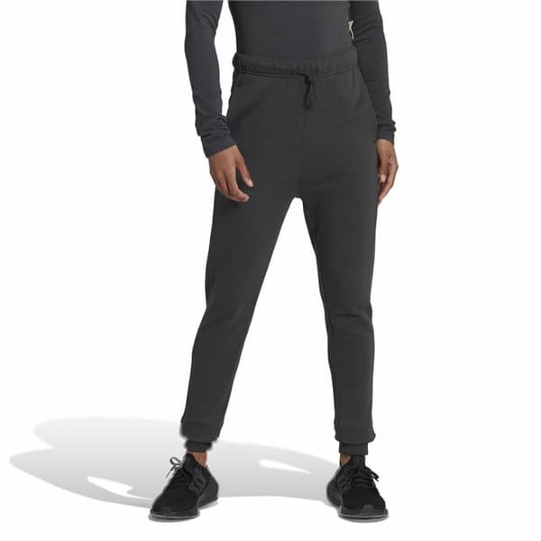 Aikuisten verkkahousut Adidas Studio Lounge Musta Nainen