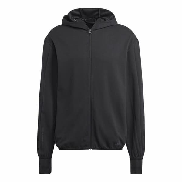 Sport Jakke til Mænd Adidas Base Sort Hvid